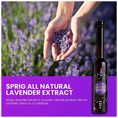 Sprig All Natural Lavender Extract - Fine Quality, 110 ml-3.webp